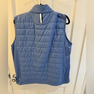 Blue Rhoback puffer vest